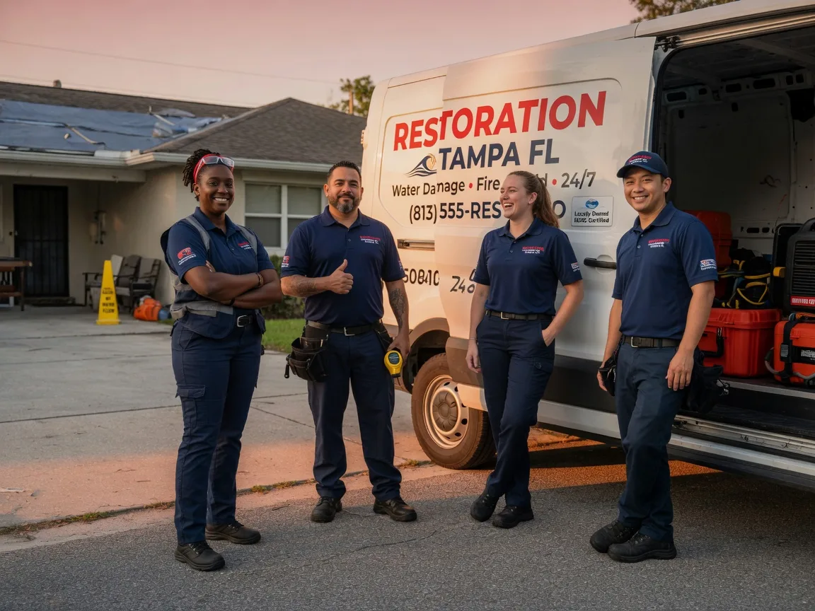 Water Damage Restoration company in Ford Cliff, PA